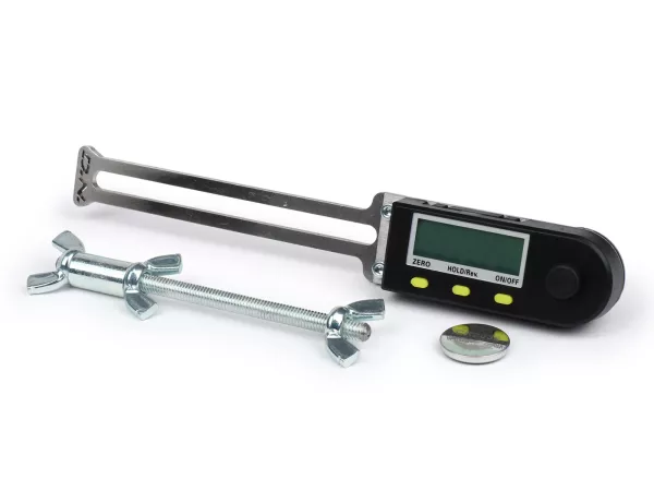 Disco digital de grados -D.N. Performance 360° Port Timing Tool- utilizado para medir digitalmente el ángulo de sincronización/temporización de motores de 2 y 4 tiempos.