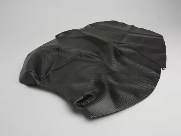 Funda de asiento -X-TREME Sport- GILERA Storm, Piaggio NRG (Serie 1, SAL1T), NTT, Storm - Carbon Style