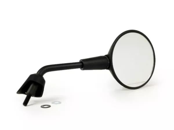 Mirror -MOTO NOSTRA Shorty- Vespa GTS 125-300 HPE (2019-2022), Vespa Primavera 50-150, Vespa Sprint 50-150 - rhs/lhs - black matt