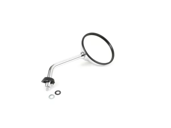 Mirror -MOTO NOSTRA Shorty- Vespa GTS 125-250-300, GTL 125 (ZAPM 31101) - rhs/lhs - chrome - M8 right-hand thread