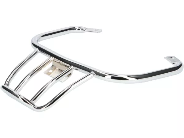 Rak bagasi belakang -MOTO NOSTRA, dengan pegangan pegangan penumpang- Vespa GT, GTL, GTV, GTS, GTS Super, GTS HPE, GT60 - 125-310 - chrome