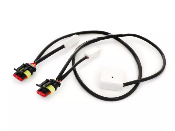 Kit adaptador de cable para conversión de intermitentes -BGM PRO, luz diurna LED- Vespa GTS 125-300 (2003-2013)