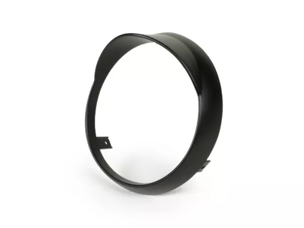 Täckring för strålkastare -MOTO NOSTRA- Vespa Primavera (2013-) - plast, matt svart