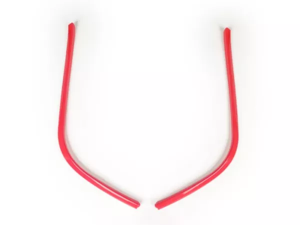 Estribo de protección de bordes -MOTO NOSTRA- Vespa Primavera (2013-), Vespa Sprint (2013-) - rojo