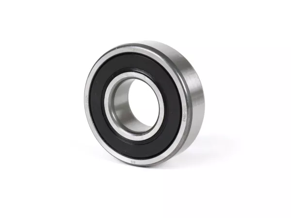 Ball bearing -6204 2RS-C4 (both sides sealed)- (20x47x14mm) - (used for drive shaft Vespa PX, T5 125cc, Cosa, Rally180 (VSD1T), Rally200 (VSE1T), Sprint150 (VLB1T), TS125 (VNL3T), GT125 (VNL2T), GTR125 (VNL2T) - rear wheel shaft Piaggio 50-180cc 2-stroke)