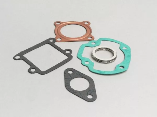 Cylinder gasket set -BGM ORIGINAL 50cc- Minarelli 50cc AC (vertical cylinder) - BOOSTER, BUMP50, BWS50, SLIDER50, SPY, SR50 (-1994), STUNT, ZUMA50, AMICO