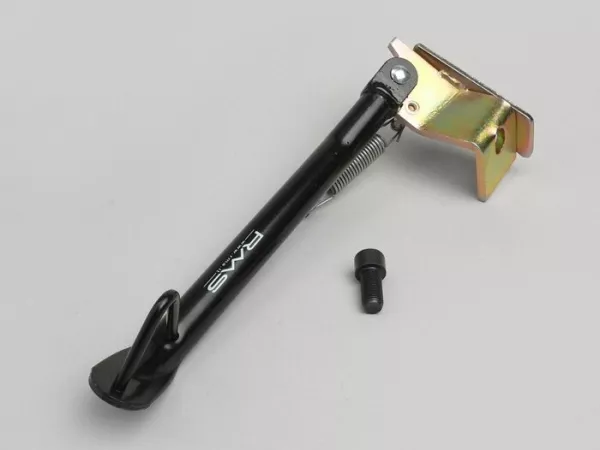 Caballete lateral -RMS- MBK Nitro (YQ50/L, 2 tiempos) (-2012), Yamaha Aerox (YQ50/L, 2 tiempos) (-2012) - Negro