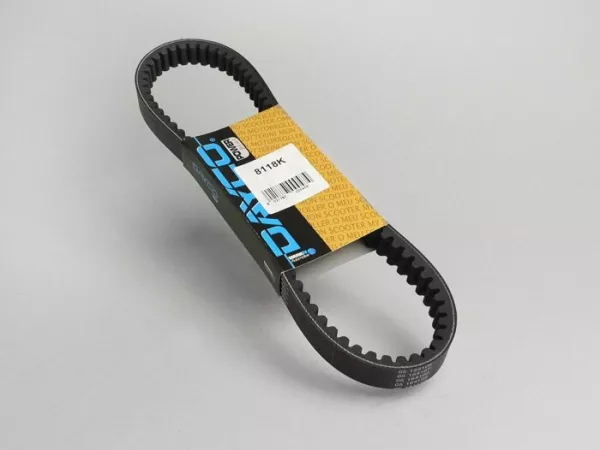 Correa trapezoidal -DAYCO Aramida reforzada (816x18,5mm) Rotax 125-150 ccm, Kymco 125-200 ccm LC