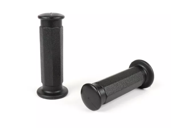 Handvatten -RMS Ø22/24 mm, L 114 mm- PIAGGIO CIAO PX, SI, Bravo, Superbravo 50cc - zwart