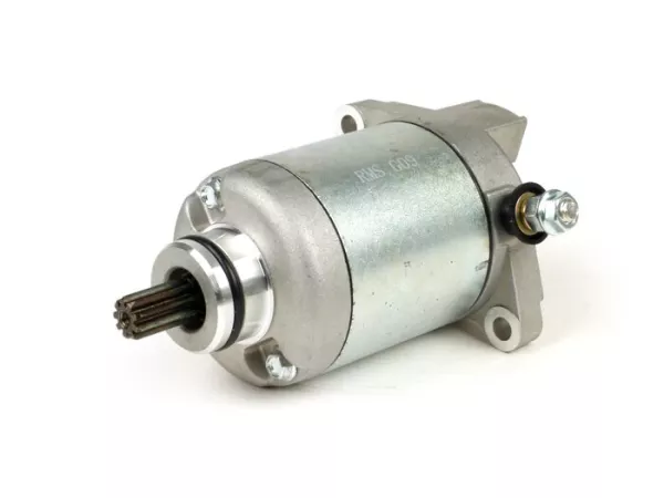 Démarreur -PIAGGIO- Piaggio 125-200 cc Leader - Vespa ET4 (ZAPM19), GT125 (ZAPM31), GTS 125 (ZAPM313), GTL125 (ZAPM311, ZAPM312), LX125/150 (ZAPM442, ZAPM443), LX125/150 (ZAPM44), LX125/150 i.e.(ZAPM68), S125/150 (ZAPM44), S125i.e.(ZAPM681), Gilera Runner