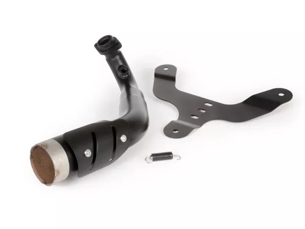 Exhaust manifold and bracket -REMUS Sport - Vespa GTS Super HPE 300 (Euro 5, ZAPMD3100, ZAPMD3101, ZAPMD3101)