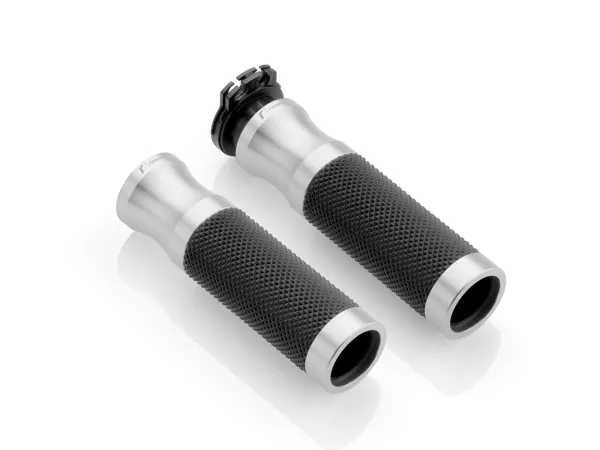 Griffe, silber -RIZOMA, Sport- Vespa GT, GTL, GTS 125-200-250-300ccm, Ø 22,5-24mm, l=128mm