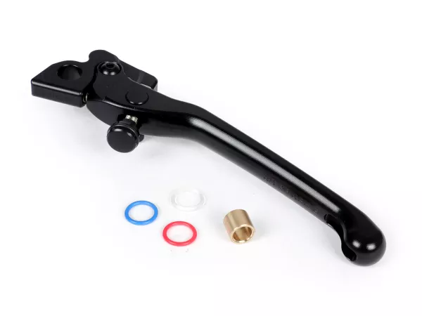 Palanca de freno izquierda, trasera, negra -RIZOMA, 3D- Vespa GT, GT L, GTS 125-300, GTV, GTS 125-300 Super