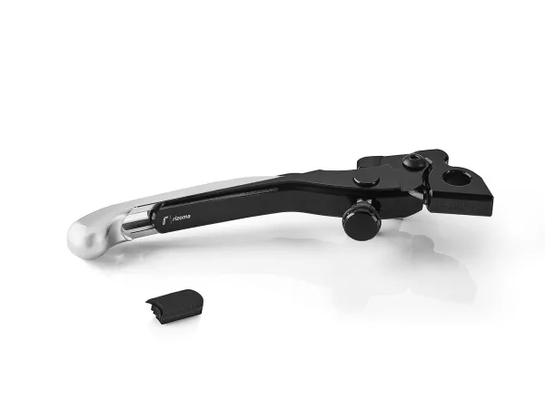 Remhendel rechts, voor, zilver -RIZOMA, Verstelbaar Plus- Vespa GT, GT L, GTS 125-300, GTV, GTS 125-300 Super