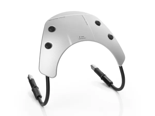 Flyscreen with black brackets -RIZOMA, Aluminium- Vespa GTS 125-300 HPE (2019-2022) cc - silver