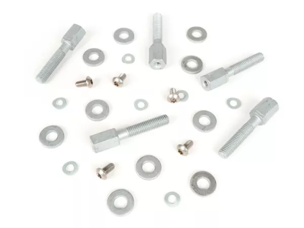 Monteringssats - Konverteringssats - Adapter för lerhjul, långa hjulbultar för ABS-bakfälg -SKOOTER CENTER- MP3 > GTS 125-300 - Vespa GT, GTL, GTS 125-300, GTV - krävs för fälgkonvertering till 13 tum