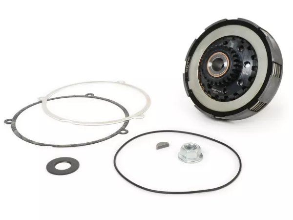 Embrayage -SC, Wideframe, type Cosa2/FL- pour pignon élastique BGM PRO de 62/63 dents (droites)- Vespa 125, VN1T (60001-), VN2T, Vespa 150 VL1T, VL2T, VL3T, VB1T, ACMA 150 GL (1956-1958) - 25 dents