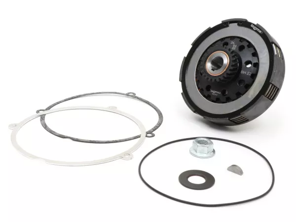 Koppeling -SC, Wideframe, type Cosa2/FL- voor primair wiel Bollag Motos/Stoffi's 64/65Z (schuine vertanding) - Vespa 125, VN1T (60001-), VN2T, Vespa 150 VL1T, VL2T, VL3T, VB1T, ACMA 150 GL (1956-1958) - 24 tanden