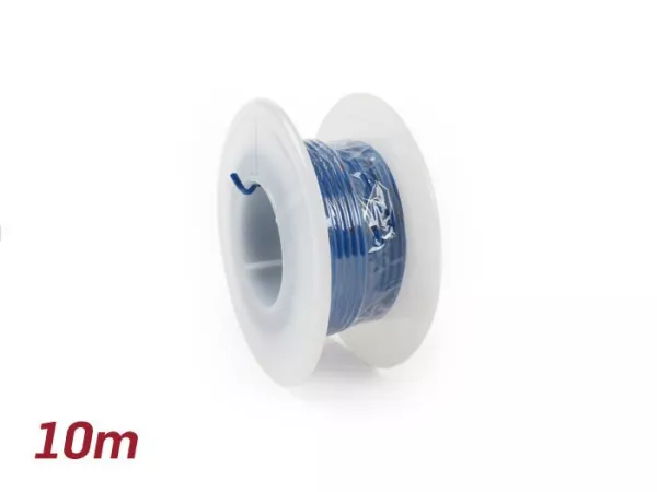 Elektrische kabel -UNIVERSAL 0,85mm²- 10m - Blauw