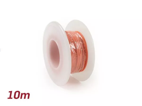 Elektrische kabel -UNIVERSAL 0,85mm²- 10m - Oranje