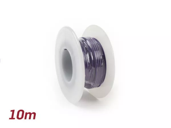 Elektrische kabel -UNIVERSAL 0,85mm²- 10m - Violet