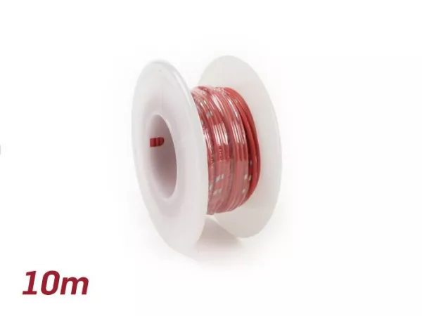 Electric wire -UNIVERSAL 0.85mm²- 10m - red