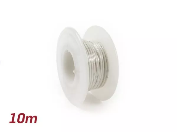 Elektrische kabel -UNIVERSAL 0,85mm²- 10m - Wit