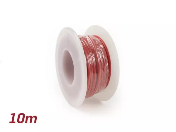 Elektrische kabel -UNIVERSAL 2,0mm²- 10m - Rood