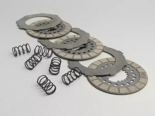 Guarnizioni frizione -SURFLEX- Vespa GS150 / GS3 VS1T - (incl. molle e dischi in acciaio)