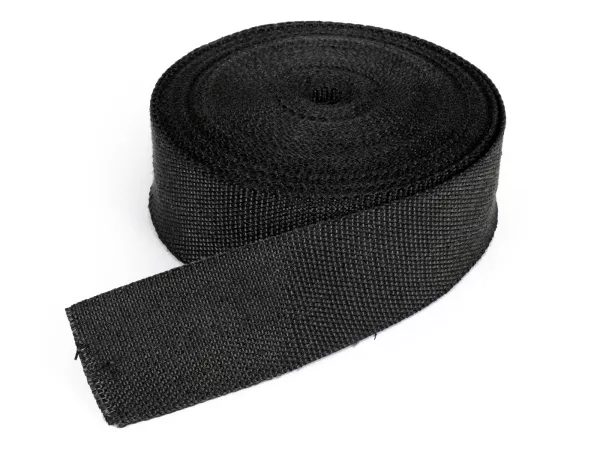 Cinta aislante de escape -SILENT SPORT, negro- 15m x 50mm