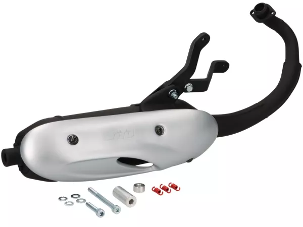 Exhaust -SITO- Aprilia SR 50 R (carburettor), Piaggio NRG Power (carburettor), Gilera Runner (C46 carburettor)