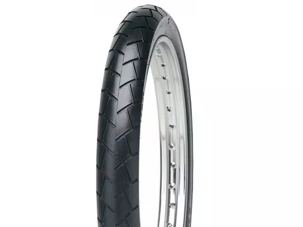 Neumáticos -MITAS MC11, pared blanca- 2.25-17 / 2 1/4-17 pulgadas (antigua designación 21x2.25) 39J TT Piaggio Boxer 2