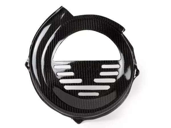 Ventilator wielkap -TOMAS COMPOSITI, echt carbon standaard- Vespa V50, PV125, ET3