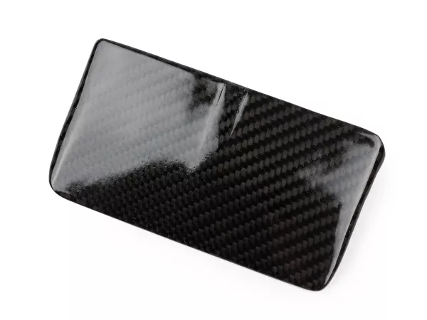 Tailight lens cover -TOMAS COMPOSITI, real carbon Vespa V50 Elestart (V5A3T), V50 N Special (V5A1T, V5A2T)