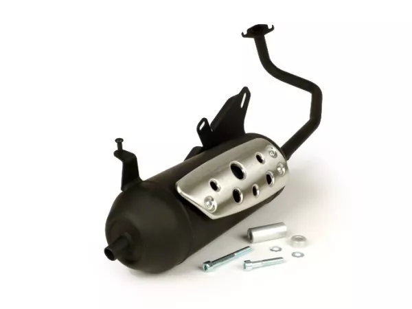 Pot d’échappement -TECNIGAS Silent Pro- SYM Fiddle 2 50 4T (-2008) (AW05W), Symply 50 4T (AV05W), Peugeot Django 50 4T, Kisbee 50 4T