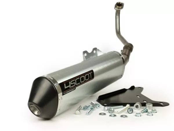 Scarico -TECNIGAS 4SCOOT- Piaggio X8 125 (ZAPM 36300, ZAPM36301), X8 200 (ZAPM36200), Aprilia Atlantic 125 S (ZD4SPD)