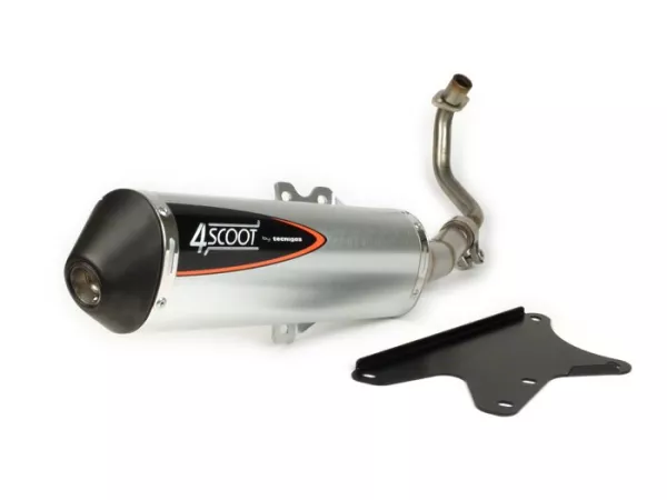 Scarico -TECNIGAS 4SCOOT- Aprilia Sportcity One 125 4T (Leader), SR Motard 125, Derbi Boulevard 125, Sonar 125, Variant Sport 125 4T (Leader), Piaggio Fly 125, Liberty 125 - 200, Typhoon 125 / 150 4T, Piaggio X8 (AC)