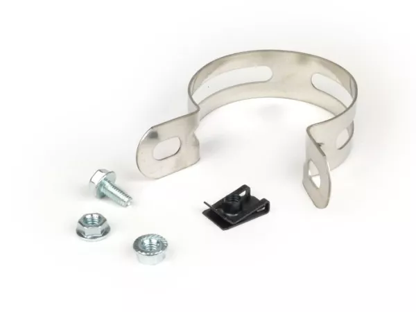 Abrazadera silenciador trasero -TECNIGAS Next, Next R, TEK, RS-