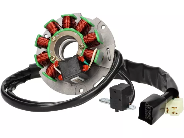 Accensione - Piastra base -DMP- Piaggio 125-180 ccm 2 tempi - Gilera Runner FX/FXR 125-180, Italjet Dragster 125-180, Hexagon LX/LXT 125-180