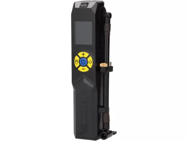 Kompresor mini bertenaga baterai / kompresor udara dengan pengukur tekanan digital - hingga 10 bar -MICHELIN- untuk skuter, skuter, sepeda, moped, mobil