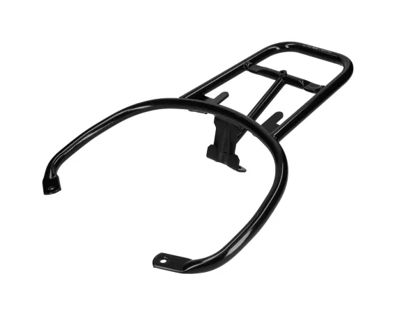 Achterkofferdrager (voor originele Piaggio topkoffer) -FA ITALIA- Vespa GT, GTL, GTV, GTS, GTS Super, GT60 - 125-310 - glanzend zwart