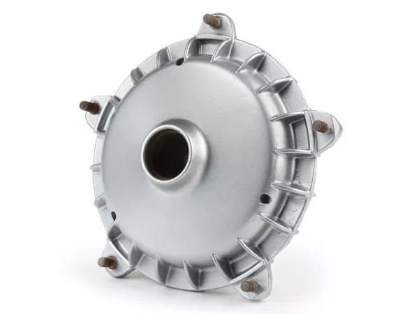 Remtrommel voor 10 inch -LML (NOS, gereviseerd), nieuw gecoat zonder lager- Vespa PX (1982-1997), T5 125cc, PK S, PK XL, PK XL2 - Ø=20mm - Zilver