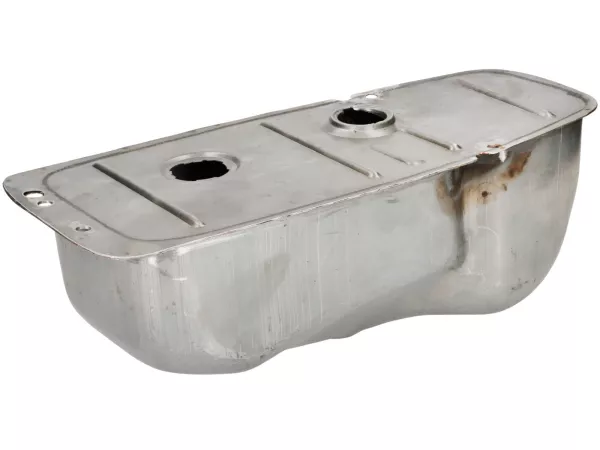 Tank -PREMIUM XXL 7,5l, oljad plåt- Vespa Smallframe PK S, PK XL, PK XL2, PK HP - för fordon med bränslemätare