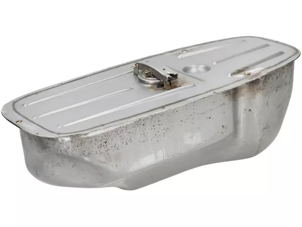 Tank -PREMIUM XXL 7,5l, geolied plaatstaal, incl. scharnierende tankdop- Vespa Smallframe V50, PV, ET3