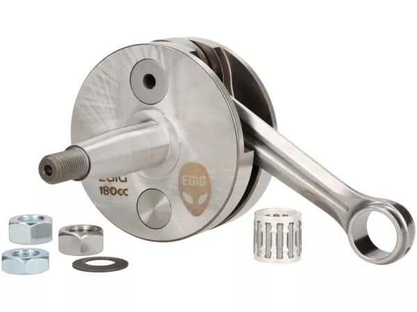 Crankshaft -EGIG PERFORMANCE EGIG180 (Ø87mm) - stroke 54mm, connecting rod 117mm - Vespa PV125, ET3 125, PK125