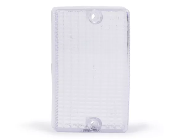 Indicator lens -SIEM- Vespa PK50 S, PK80 S, PK125 S rear rhs - colourless