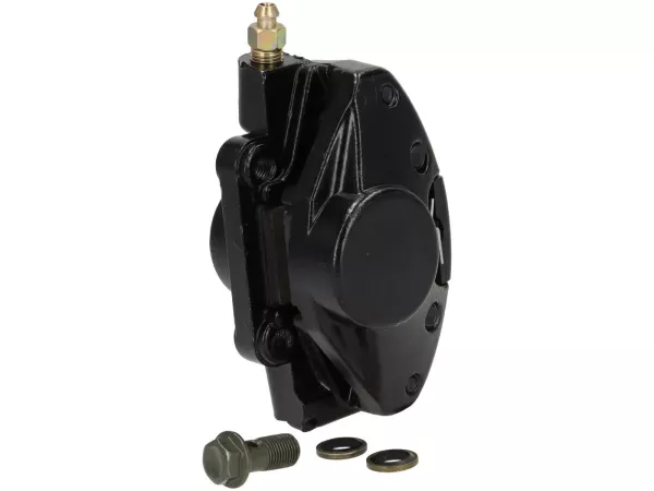 Pinza de freno delantero -OEM QUALITY Ø30mm- Vespa PX 2011, Disc '98, Millenium, LML Star/Stella, freno retrofit Grimeca NT - también apto para SKR125/150- negro