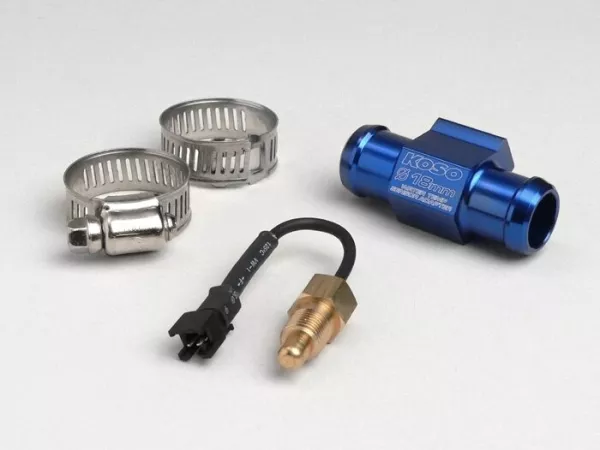 Temperaturfühlerset -KOSO LC- für Koso Instrumente - 18 mm