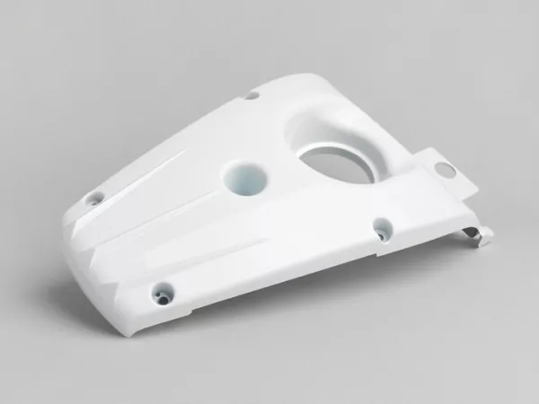 Carénage arrière racing -TNT- Yamaha Aerox (YQ50/L, 2-temps), MBK Nitro (YQ50/L, 2-temps) - blanc