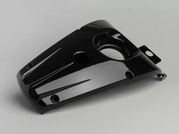 Carénage arrière racing -TNT- Yamaha Aerox (YQ50/L, 2-temps), MBK Nitro (YQ50/L, 2-temps) - noir (pas peint)